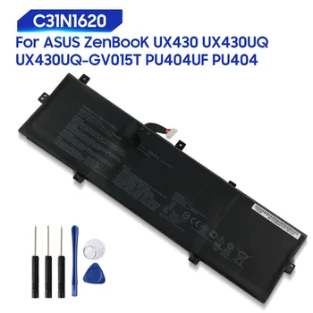 Оригиналната работа на смени Батерия За ASUS ZenBook UX430UQ-GV015T PU404UF UX430 UX430UQ PU404 C31N1620 Натурална Батерия 4355 ма