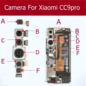 Предната и Задната Камера за Обратно виждане За Xiaomi Mi CC9 Pro Основна Задна Камера За Мобилен телефон Mi CC9pro Гъвкава Лента Резервни Части За замяна на