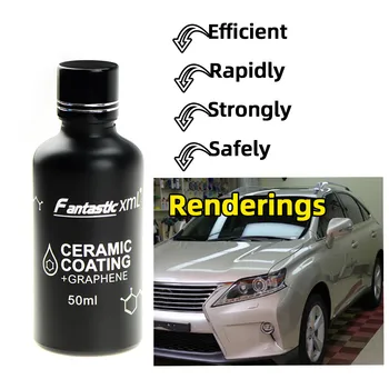 Препарат за полиране на автомобили с нанокерамическим покритие, устойчиво на високи температури и на надраскване, за почистване и красота на автомобила