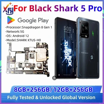 Разблокированная дънна Платка 256 GB MB За Xiaomi Black Shark 5 Pro дънна Платка Модул Печатна платка Оригиналната Основна Такса за BlackShark 5Pro