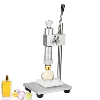 Ръчна машина за ограничаване на парфюмерийните Машата Ръчна Помпа за кримпване на Бутилки пресклещи 20 mm Размери (ролка 13-20 мм)