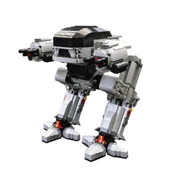 Серия роботи MOC UCS Scale ЕД-209 Модел робот-изпълнител робот, механичен военен полицай дроид 209 градивен елемент подарък