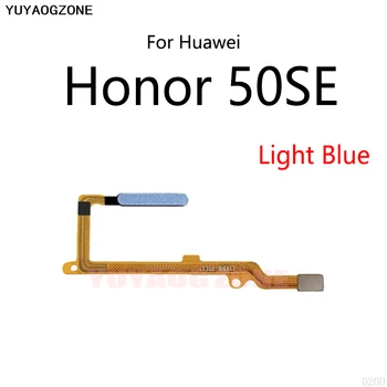 Скенер Touch ID Сензор за Пръстови Отпечатъци Home Бутон Меню Бутон за Връщане Flex Кабел За Huawei Honor 50SE