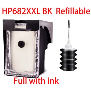 Съвместим за многократна употреба Мастило Касета За принтер HP 682 682XL 682XXL Deskjet plus ink advantage 6075 6078 6475 6478