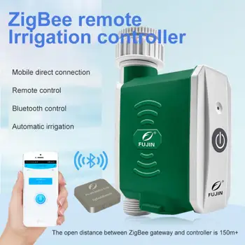Таймер за поливане на градината на Hristo ZigBee, интелигентна напоителна система за капково напояване, вграден регистратор на разхода на вода, контролер вода SmartHome