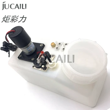 Тъмен резервоар JCL обем 1 литър, с миксер и сензор за нивото на такса за изключване на звука за мастилено-струен принтер, кутия за патрони