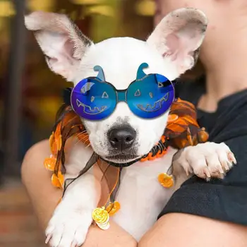 Удобни очила за кучета, стилни слънчеви очила за кучета, ветроупорен, фарове за мъгла, със защита от ултравиолетови лъчи за кучета малки и средни породи