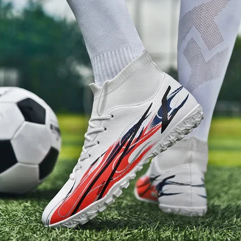 Футболни обувки с високо качество, като C. Diqna, футболни обувки Assassin Chuteira Campo TF/AG, обувки за тренировки по футзалу