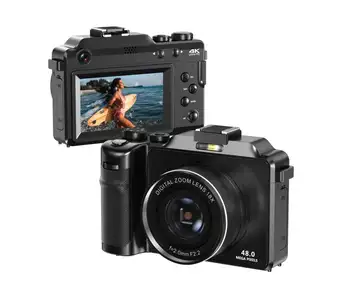 Цифров фотоапарат CDX9 Студентски видеокамера за заснемане в HD формат 4k с микрокамерой DSLR Ретро 48 мегапиксела за начинаещи фотографи